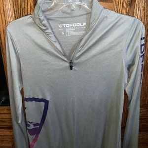 Top golf half zip jacket